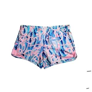 Lilly Pulitzer Luxletic Shorts Women’s S Lined Inside Pocket Lightweight Bright